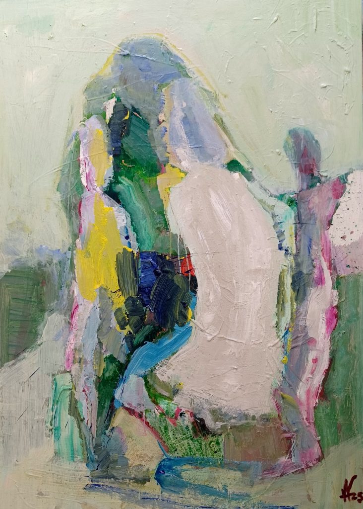 Acryl auf Leinwand; 150 x 100 cm