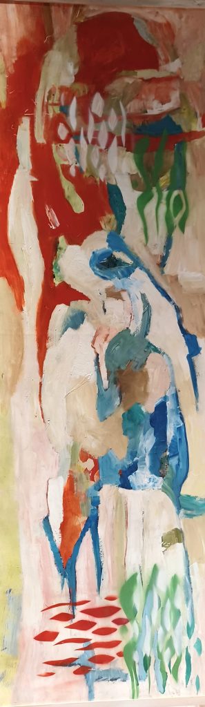 Hommage an Marc Chagall; 240 x 45 cm