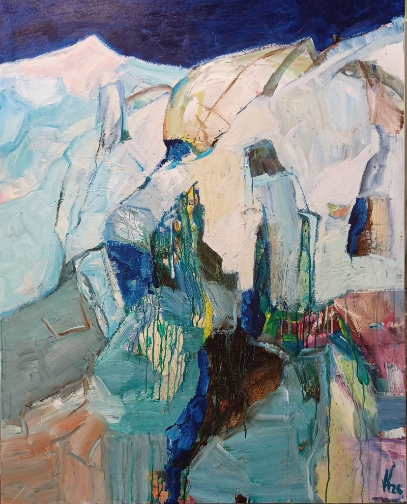 Acryl auf Leinwand; 160 x 120 cm